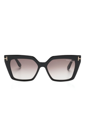 TOM FORD Eyewear Winona cat-eye frame sunglasses - Black