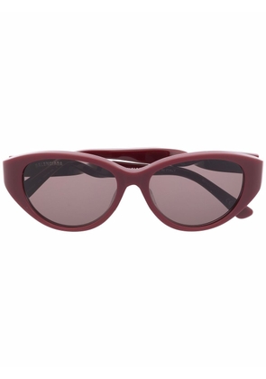 Balenciaga Eyewear tinted cat-eye sunglasses - Red