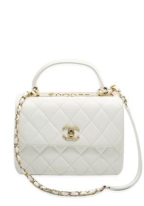 CHANEL Pre-Owned 2021-2023 Trendy CC small tote bag - White
