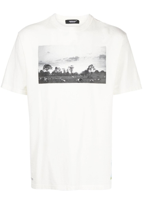 Undercover photograph-print cotton T-Shirt - White