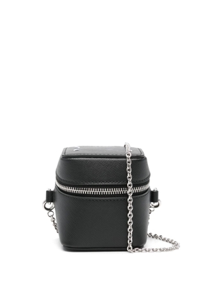 Maison Margiela Four-stitch geometric mini bag - Black