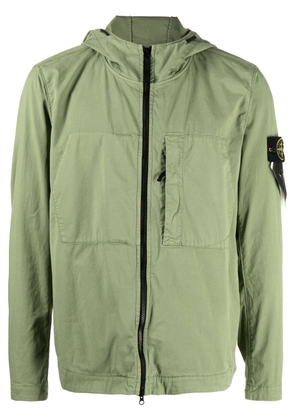 Stone Island Compass-patch lightweight jacket - Green