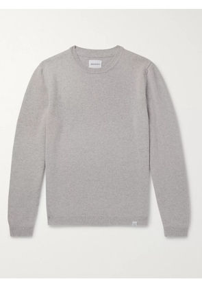 Norse Projects - Sigfred Mélange Brushed-Wool Sweater - Men - Gray - XS