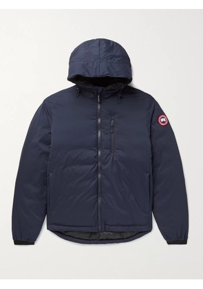 Canada Goose - Lodge Slim-Fit Nylon-Ripstop Hooded Down Jacket - Men - Blue - XS