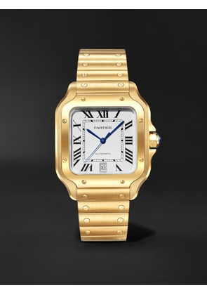 Cartier - Santos de Cartier Automatic 39.8 mm 18-Karat Gold Watch, Ref. No. WGSA0029 - Men - Gold