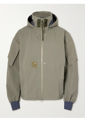 ACRONYM - Colour-Block 3L GORE-TEX® PRO Hooded Jacket - Men - Green - S