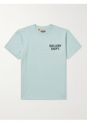 Gallery Dept. - Logo-Print Cotton-Jersey T-Shirt - Men - Blue - S