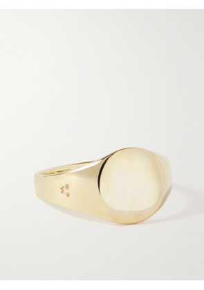 Tom Wood - Mini Signet Recycled Gold Ring - Men - Gold - 52