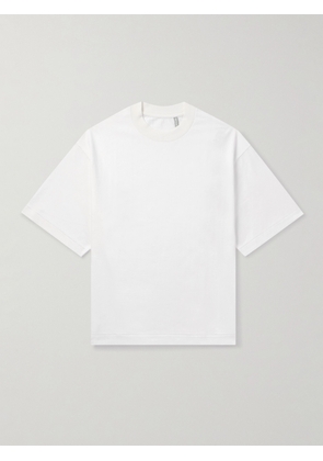 Kaptain Sunshine - Suvin Supima Cotton-Jersey T-Shirt - Men - White - 42