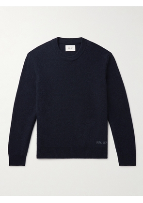 NN07 - Nigel 6585 Recycled Wool-Blend Sweater - Men - Blue - S