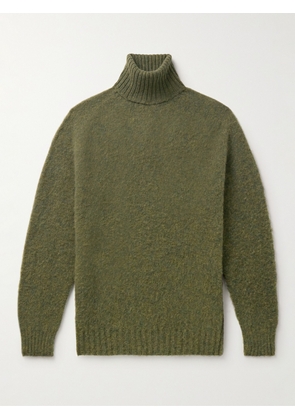 Howlin' - Sylvester Slim-Fit Brushed-Wool Rollneck Sweater - Men - Green - S