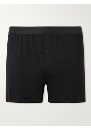 CDLP - Stretch-TENCEL™ Lyocell Boxer Shorts - Men - Black - S