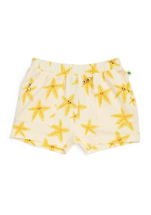 The Bonnie Mob Starfish Print Simple Shorts (6-24 Months)