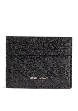 Giorgio Armani Leather Card Holder