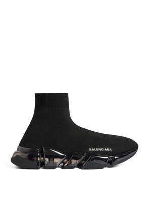 Balenciaga Clear Sole Speed 2.0 Sneakers