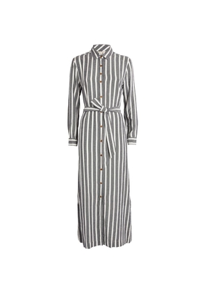 Barbour Striped Annalise Maxi Dress