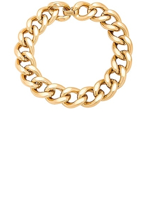 Isabel Marant Links Necklace in Dore - Metallic Gold. Size all.