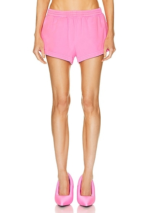 Balenciaga Running Short in Fluo Pink - Pink. Size S (also in ).