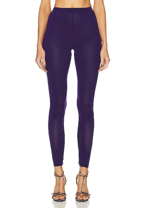 Isabel Marant Fibby Tights in Dark Purple - Purple. Size 34 (also in 38).
