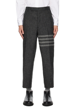Thom Browne Gray Dropped Inseam Trousers
