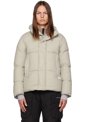Canada Goose Taupe Everett Down Jacket