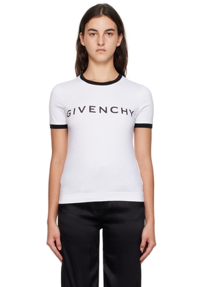 Givenchy White Slim-Fit T-Shirt