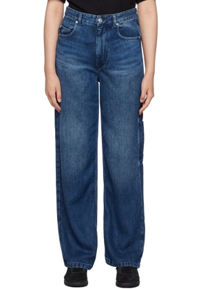 Isabel Marant Etoile Blue Bymara Jeans
