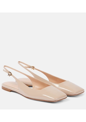Gianvito Rossi Patent leather ballet flats