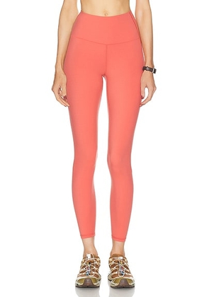 Varley Shape High Rise Legging in Mineral Red - Red. Size L (also in M, S, XS).