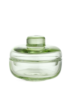 Glass Canister 8 cm - Green