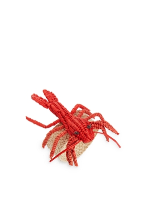 Guanabana Lobster Napkin Ring - Red