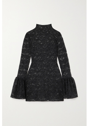 Oséree - O-lover Stretch-lace Mini Dress - Black - small,medium,large,x large