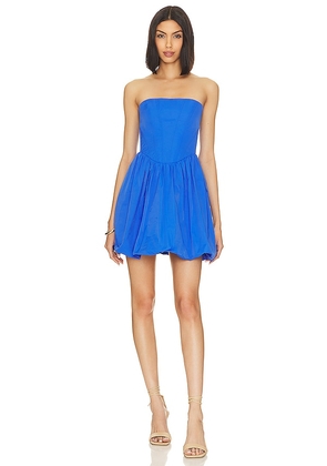 Amanda Uprichard Pompeo Dress in Blue. Size M.