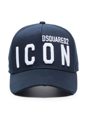 Dsquared2 embroidered-logo baseball cap - Blue