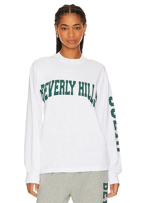 BEVERLY HILLS x REVOLVE Beverly Hills Long Sleeve Tee in White. Size XS.