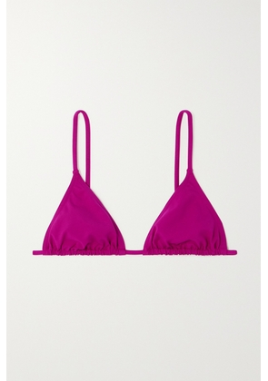 Eres - Les Essentiels Mouna Triangle Bikini Top - Pink - FR38,FR40,FR42,FR44