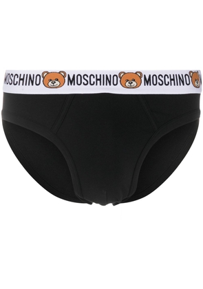 Moschino Teddy Bear-motif briefs - Black