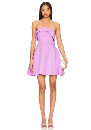 ELLIATT Maelle Dress in Purple. Size L, S, XL.
