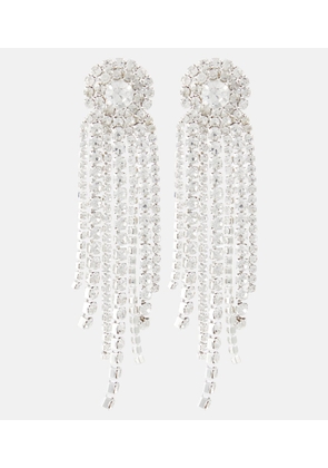 Rebecca Vallance Mariella crystal-embellished drop earrings