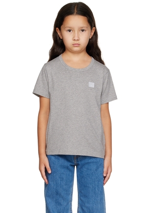 Acne Studios Kids Gray Patch T-Shirt