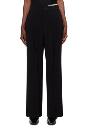 ISSEY MIYAKE Black Square One Solid Trousers