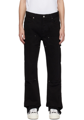 AMIRI Black Cuff Vent Jeans