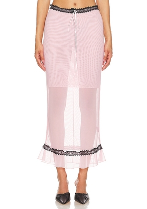Bella Venice The Katarina Skirt in Blush. Size L, S.