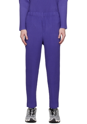 HOMME PLISSÉ ISSEY MIYAKE Purple Monthly Color September Trousers