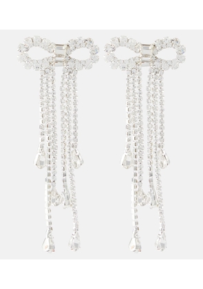 Rebecca Vallance Mariella crystal-embellished drop earrings