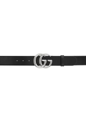 Gucci Black Wide GG Marmont Belt