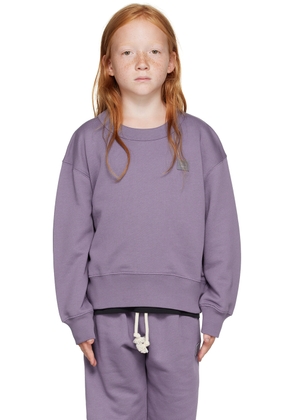 Acne Studios Kids Purple Patch Sweatshirt