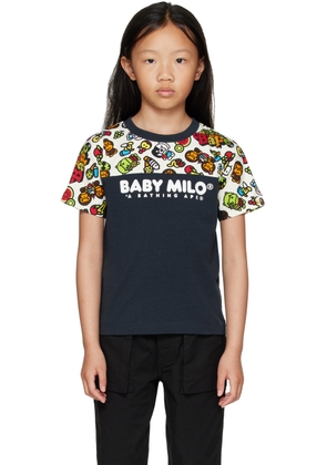 BAPE Kids Navy Baby Milo Mixed Fruit T-Shirt