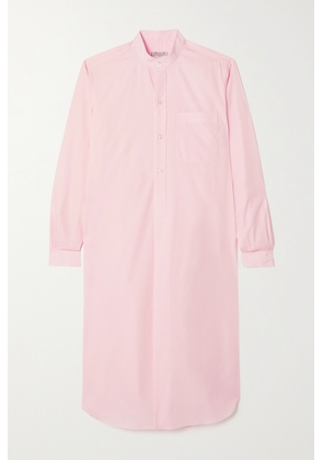 Charvet - Elysee Oversized Cotton-poplin Nightdress - Pink - x small,small,medium,large