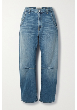 Nili Lotan - Emerson High-rise Tapered Jeans - Blue - 24,25,26,27,28,29,30